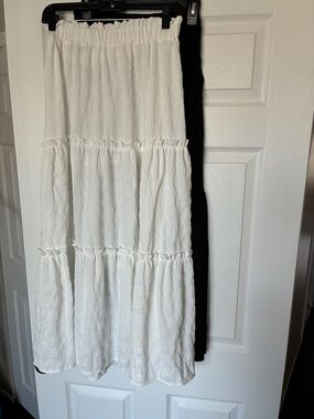 Two Tiered Maxi Skirts - Lightweight Summer Style
